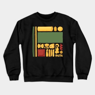 Pasta Mondrian Crewneck Sweatshirt